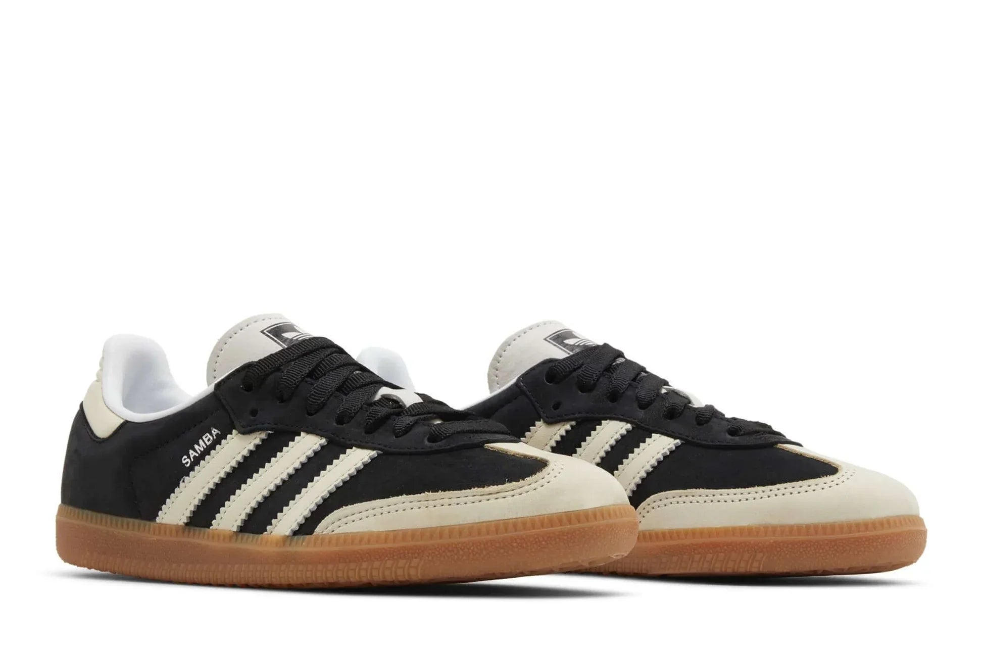 Adidas Samba OG "Core Black Wonder" White