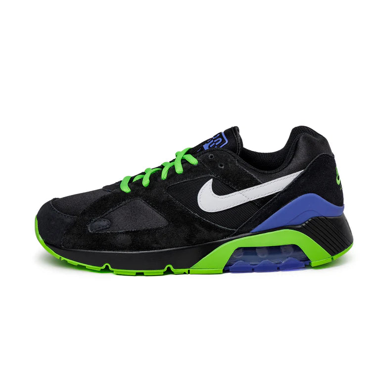 Nike Air 180 QS Black / White / Action Green / Persian Violet
