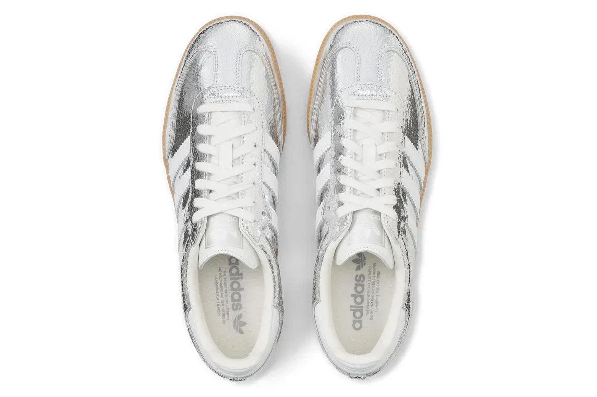 Adidas Samba OG Srebrny Metalik Popękana Skóra