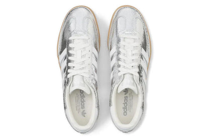 Adidas Samba OG Srebrny Metalik Popękana Skóra
