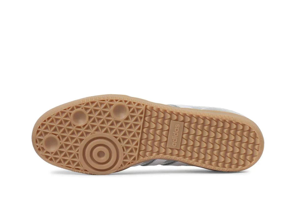 Adidas Samba OG Srebrny Metalik Popękana Skóra