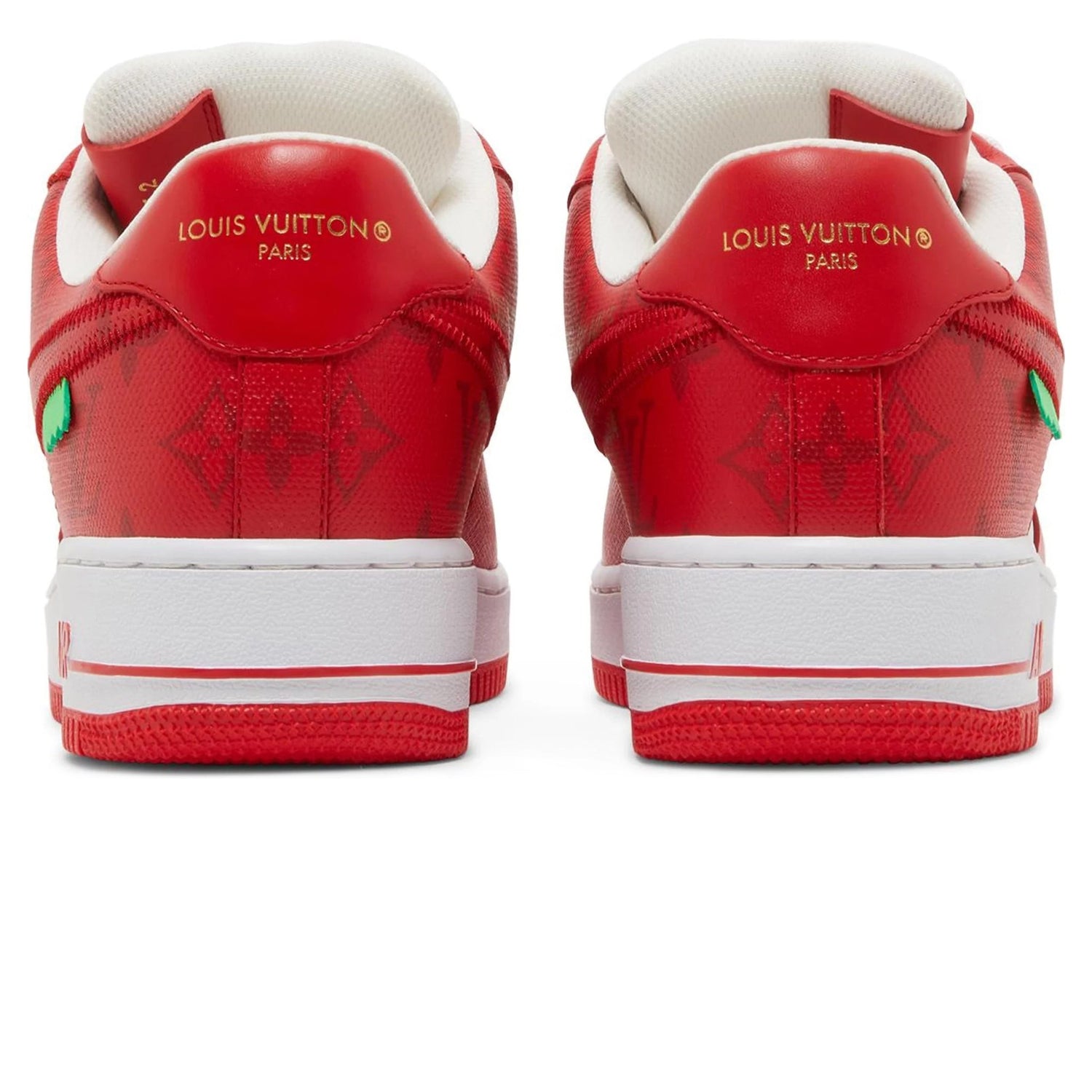 Louis Vuitton x Nike Air Force 1 Low Biało-Czerwony 