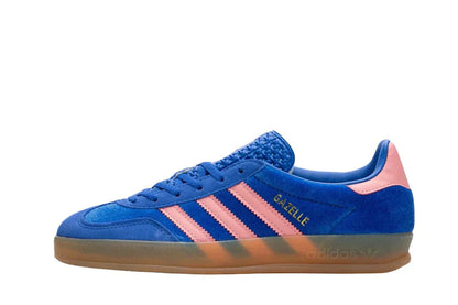 Adidas Gazelle Indoor Albastru Semi Pink Velvet