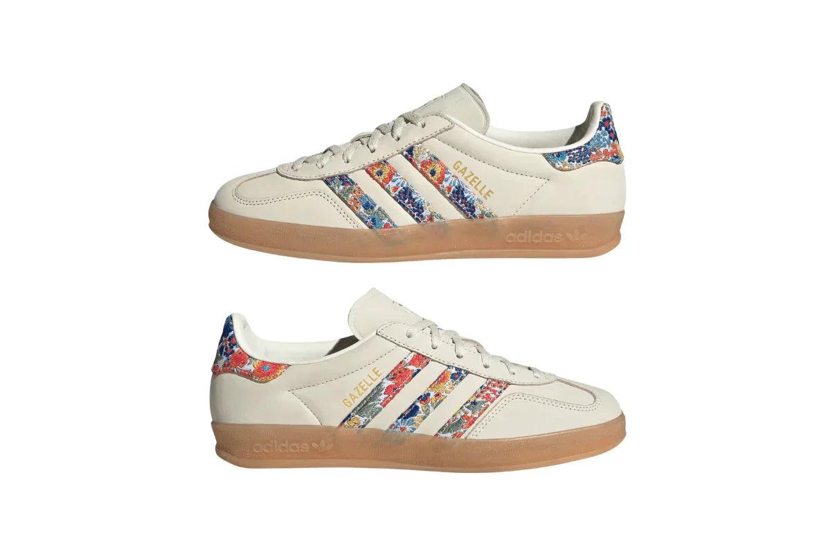 Adidas Gazelle Indoor Liberty London Floral Brodery Stripes Multicolor