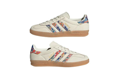 Adidas Gazelle Indoor Liberty London Floral Brodery Stripes Multicolor