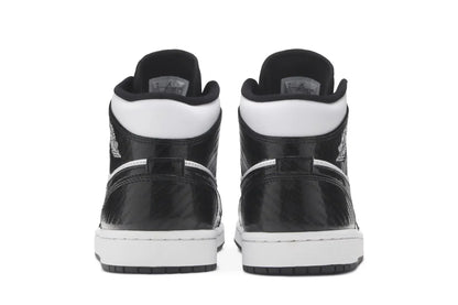 Air Jordan 1 Mid Carbon Fiber Black