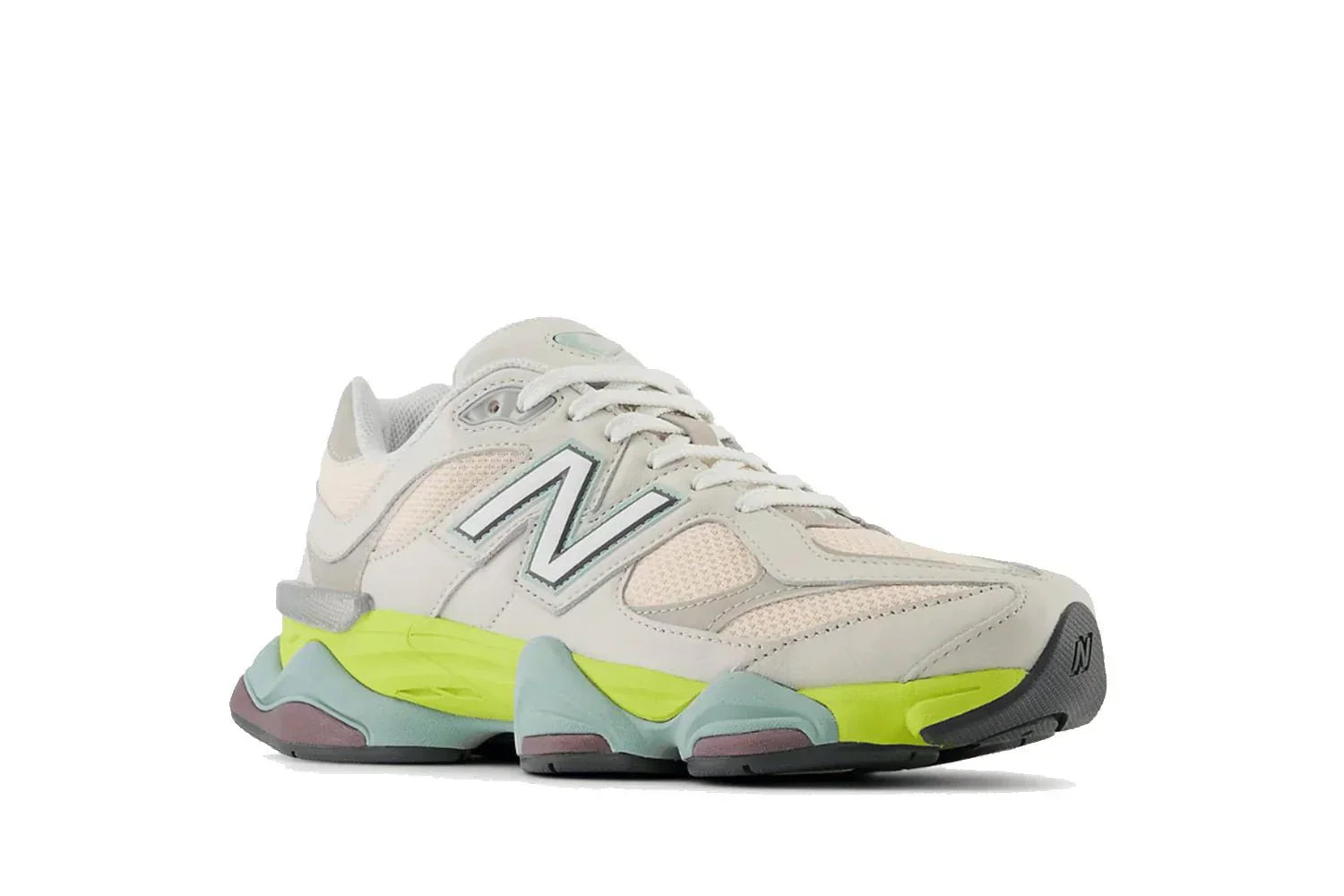 New Balance 9060 Moonbeam Vintage Rose Lime Kolorowe