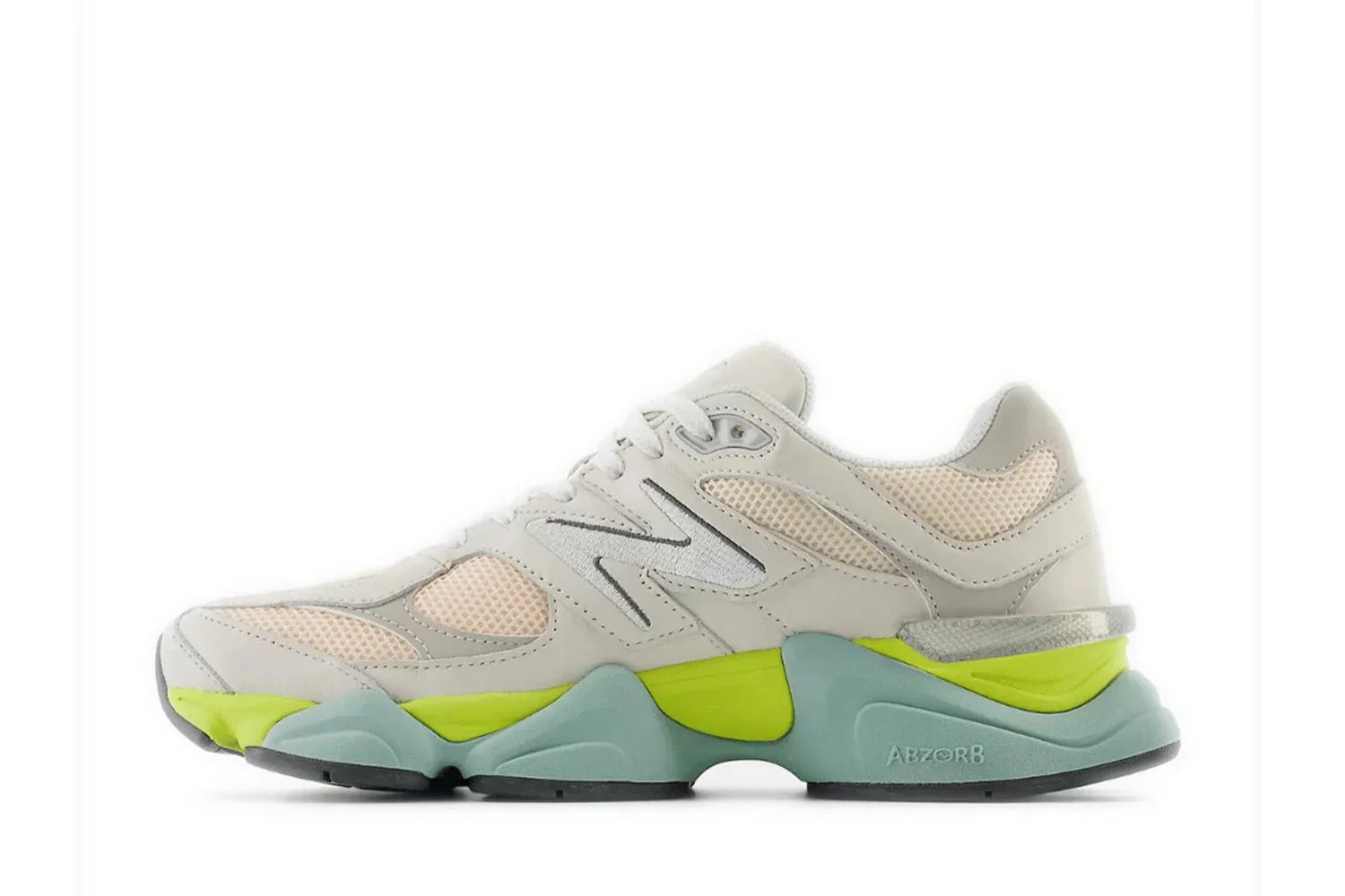 New Balance 9060 Moonbeam Vintage Rose Lime Kolorowe