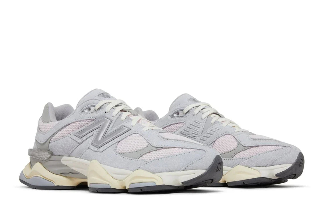 New Balance 9060 Pink Granite Silver Metallic Silver Gray