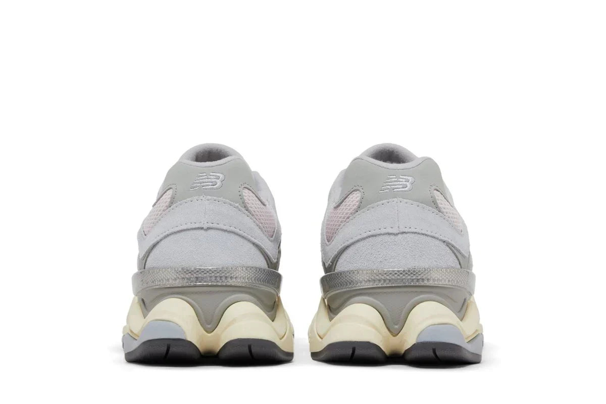 New Balance 9060 Pink Granite Silver Metallic Silver Grey