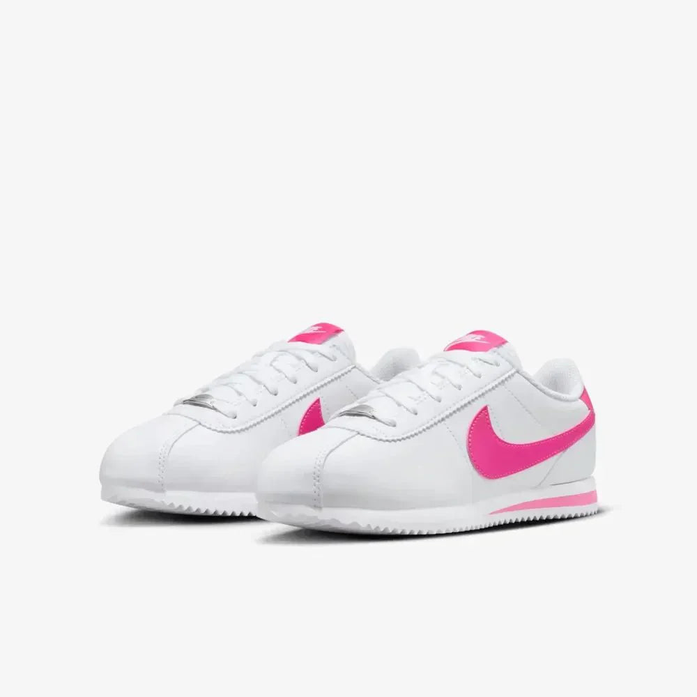 Nike Cortez Alb Laser Fuchsia